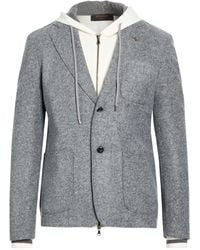 Officina 36 - Blazer Acrylic, Polyester, Wool - Lyst