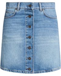 Weekend by Maxmara - Denim Skirt - Lyst
