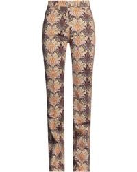 Etro - Chocolate Jeans Cotton, Elastane - Lyst