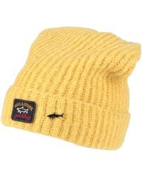 Paul & Shark - Mustard Hat Virgin Wool, Polyamide - Lyst
