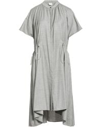 Eleventy - Midi Dress Wool, Metallic Fiber, Polyamide - Lyst