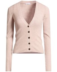 Brunello Cucinelli - Blush Cardigan Cashmere, Viscose, Polyester - Lyst