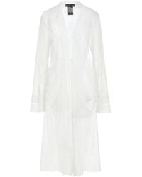 Maria Calderara - Overcoat & Trench Coat Polyester - Lyst
