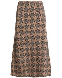 Siyu - Light Midi Skirt Merino Wool - Lyst