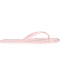 Womens Shoes Flats and flat shoes Sandals and flip-flops Pink Carlotha Ray Rubber Toe Post Sandals in Light Pink 
