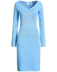 Burberry - Mini Dress Viscose, Polyamide, Polyester, Elastane - Lyst