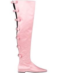 Versace - Boot Textile Fibers - Lyst
