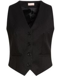 Liu Jo - Tailored Vest Polyester, Viscose, Elastane - Lyst