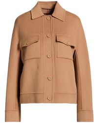 Max Mara - Camel Coat Virgin Wool, Silk, Cashmere - Lyst
