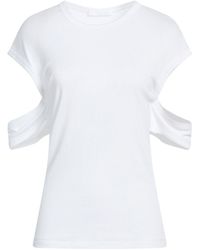 Helmut Lang - T-Shirt Pima Cotton, Modal - Lyst