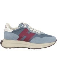 Hogan - Light Sneakers Leather, Textile Fibers - Lyst