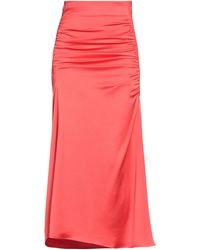 MSGM - Midi Skirt Polyester - Lyst