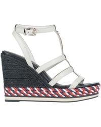 Tommy Hilfiger Wedge sandals for Women - Up to 63% off at Lyst.co.uk