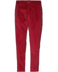Femme Vêtements Pantalons décontractés Pantalon Coton PT Torino en coloris Neutre élégants et chinos Pantalons longs 