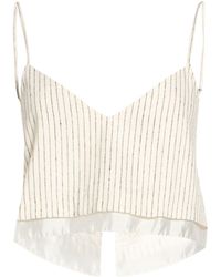 forte_forte - Ivory Top Wool, Polyester, Viscose - Lyst