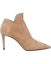 Grey Mer - Sand Ankle Boots Leather - Lyst