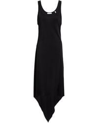 Helmut Lang - Vestido Midi - Lyst
