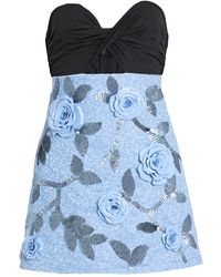 DES_PHEMMES - Light Mini Dress Polyester, Polyamide, Elastane - Lyst