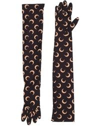 Marine Serre - Chocolate Gloves Polyamide, Elastane - Lyst