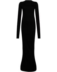 Rick Owens - Maxi Dress Cotton - Lyst