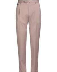 Tagliatore - Taupe Pants Virgin Wool - Lyst