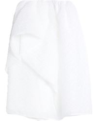 Cecilie Bahnsen - Midi Skirt Cotton, Polyamide, Polyester - Lyst