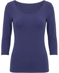 La Petite Robe Di Chiara Boni - T-Shirt Polyamide, Elastane - Lyst