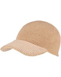 Agnona - Camel Hat Cotton - Lyst