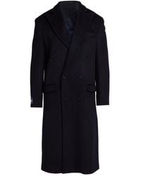 FAMILY FIRST - Midnight Coat Wool, Polyester - Lyst