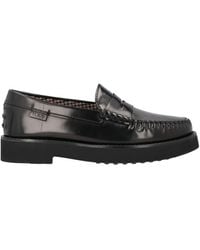 Tod's - Loafers Leather - Lyst