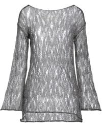 Isabel Benenato - Lead Sweater Cotton, Metallic Fiber - Lyst