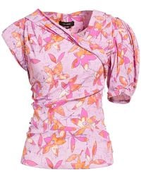 Isabel Marant - Top Viscose, Silk, Elastane - Lyst