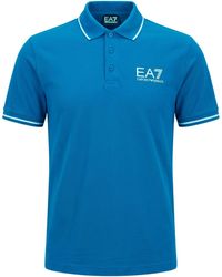 EA7 - Polo Shirt - Lyst