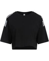 Moschino - T-Shirt Cotton, Elastane - Lyst