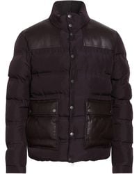 Lardini - Puffer Polyester, Shearling - Lyst