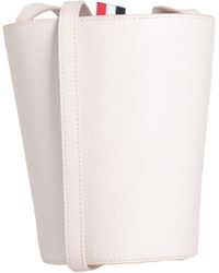 Thom Browne - Cross-Body Bag Leather, Textile Fibers - Lyst