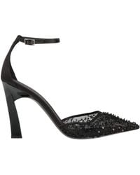 Emporio Armani - Pumps Polyester, Viscose, Silk - Lyst
