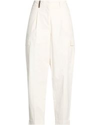 Peserico - Pants Cotton, Elastane - Lyst