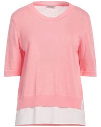 Cappellini By Peserico - Sweater Linen, Cotton, Acetate, Silk, Elastane - Lyst