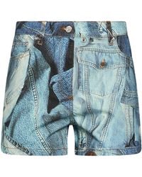 Moschino - Denim Shorts - Lyst