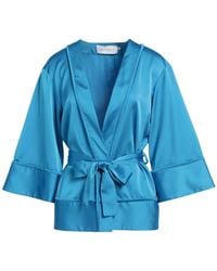 SIMONA CORSELLINI - Azure Jacket Polyester - Lyst