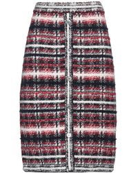 Thom Browne - Midi Skirt Virgin Wool, Mohair Wool, Polyamide, Wool - Lyst