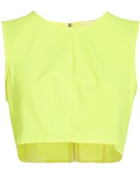 SOLOTRE - Top Polyester, Elastane - Lyst