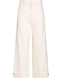 Aeron - Ivory Pants Ecovero Viscose, Polyester, Elastane - Lyst