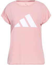 Pink adidas T-shirts for Women | Lyst