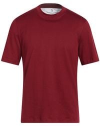 Brunello Cucinelli - Brick T-Shirt Cotton - Lyst