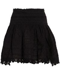 Poupette - Mini Skirt Cotton - Lyst