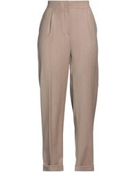 Antonelli - Khaki Pants Virgin Wool, Viscose, Polyester, Elastane - Lyst