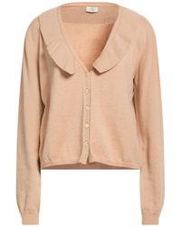 Rebel Queen - Sand Cardigan Viscose, Polyester, Polyamide - Lyst