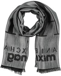ARMANI EXCHANGE - X Mixmag -- Scarf Modal, Viscose, Polyester - Lyst